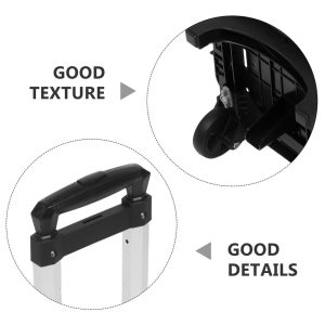 Heavy Duty Portable Folding Hand Truck with Metal Frame and Compact, Easy Storage Design - Image 3