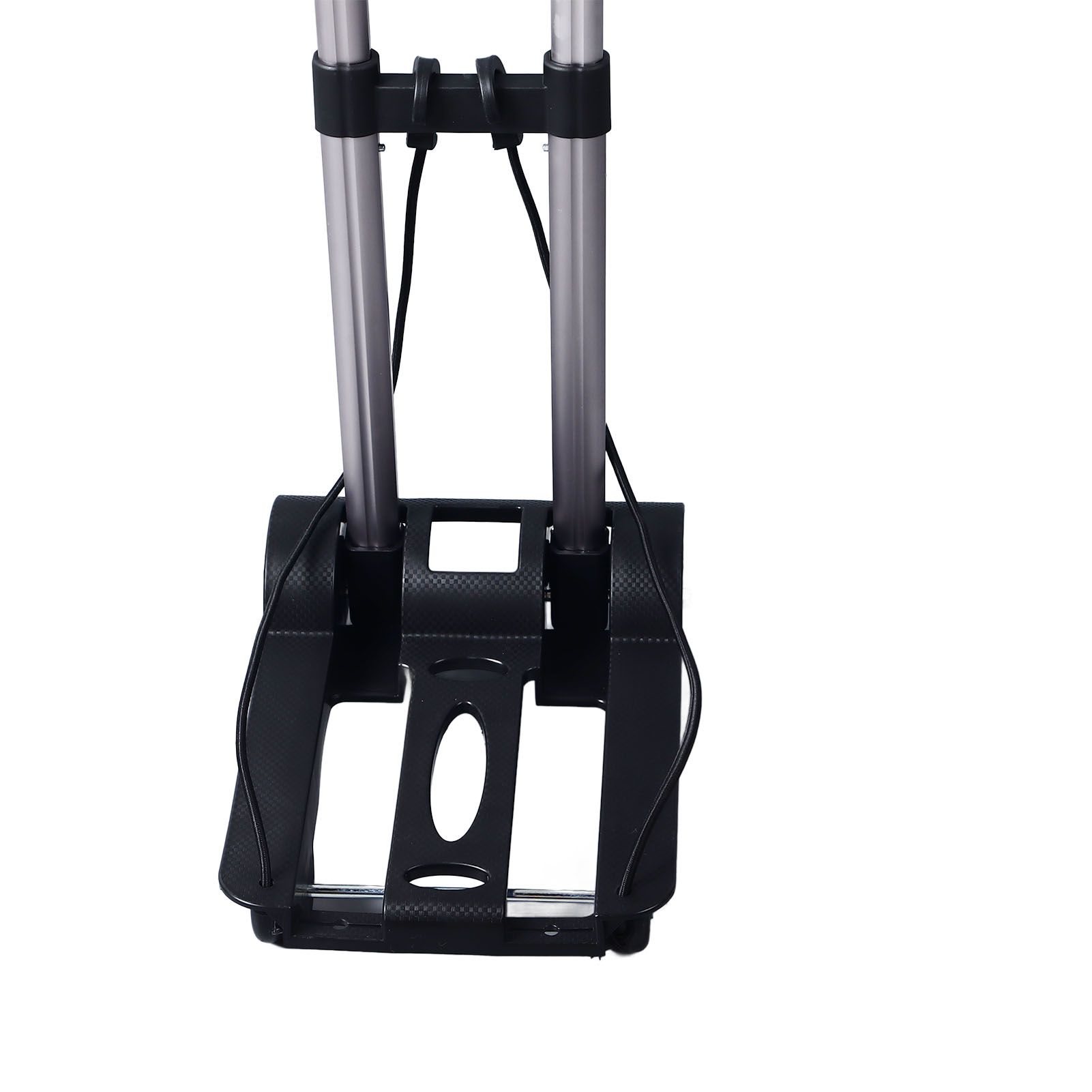 Portable Foldable Dolly Cart With Retractable Handle Wheels Aluminum Alloy Plastic Foldable Hand Truck for Moving