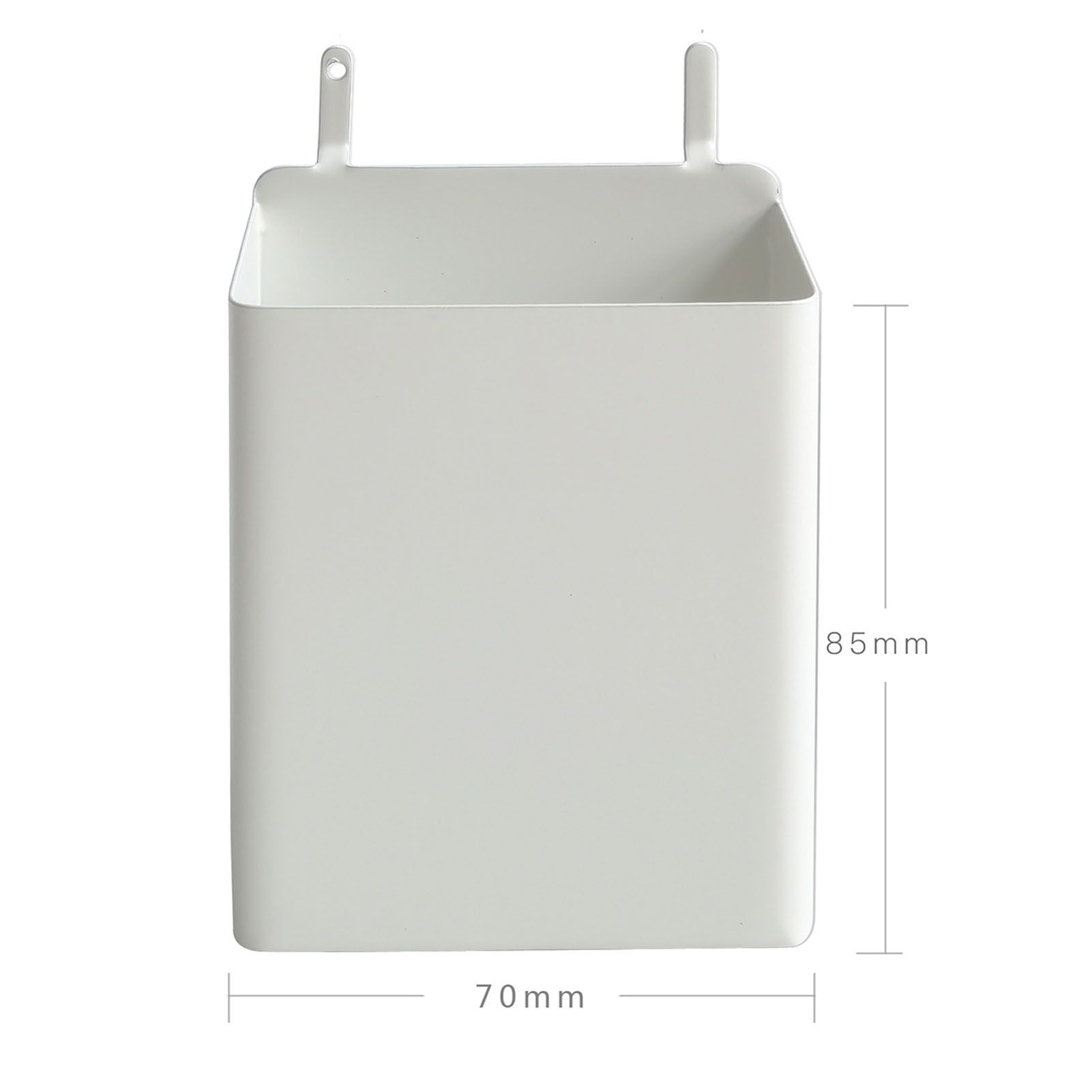 Peg Board Storage Bins Large Capacity Nail Free Installation Peg Board Organizer Cups Pegboard Containers Ivory White