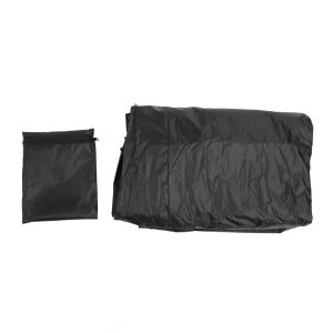 Waterproof Shelf Cover Outdoor Shelving Unit Dustproof Storage Wire Rack with Zip - Image 3