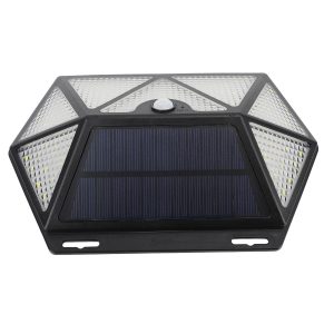 Solar Flood Lights Waterproof High Brightness Seven Sides Motion Sensor Wall Light for Garden Yard Decoration - Image 1
