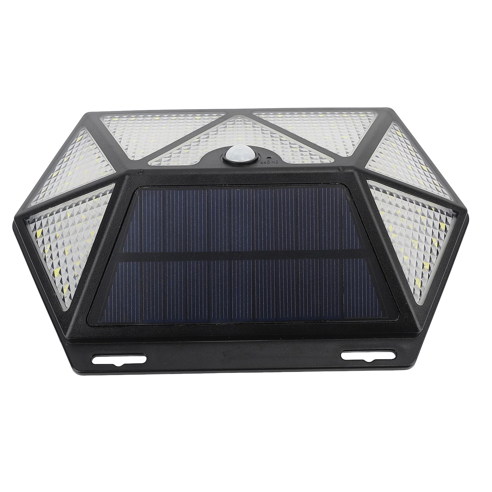Solar Flood Lights Waterproof High Brightness Seven Sides Motion Sensor Wall Light for Garden Yard Decoration