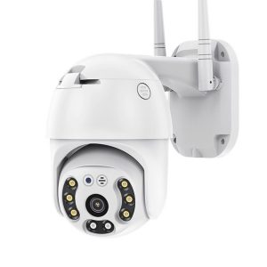 1080P 2.0MP Wireless IP WiFi Camera Dome PTZ HD Security Camera IR-CUT Colorful Night Vision Outdoor Waterproof IP66 P2P Phone APP Control Motion Detection for Home Security - Image 1