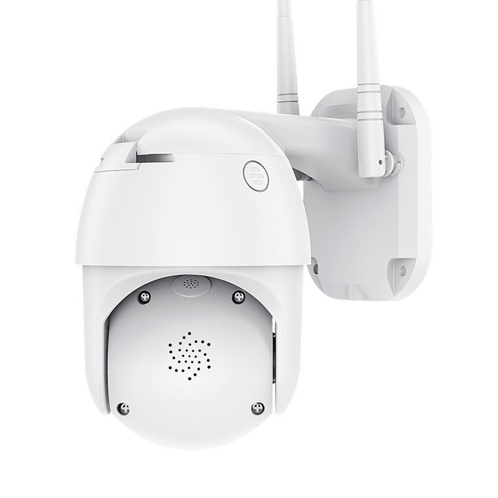 1080P 2.0MP Wireless IP WiFi Camera Dome PTZ HD Security Camera IR-CUT Colorful Night Vision Outdoor Waterproof IP66 P2P Phone APP Control Motion Detection for Home Security