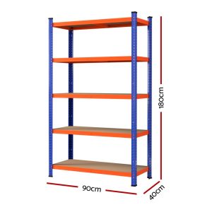 1.8M Giantz Garage Shelving Warehouse Rack - Image 2